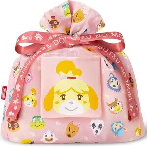 Animal Crossing Reusable Tote Eco Bag Nintendo Tokyo Osaka Pink Japan Wrapping